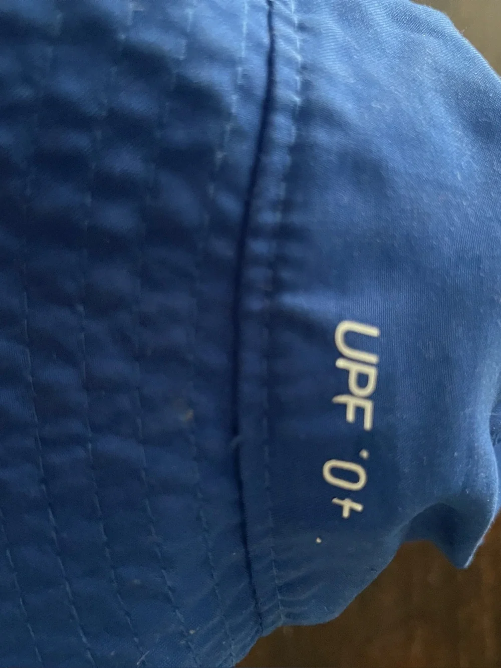 Nike infants Blue Bucket Hat with Swoosh